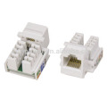 RJ 45 cat6 Keystone Jack, rj45 cat5e cat6 utp weibliche Keystone Jack, cat6 Keystone Jack 90 Grad